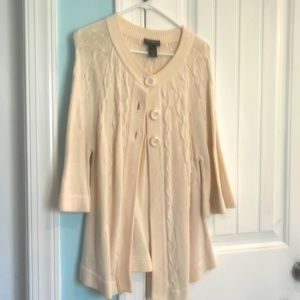 Cream colored sweater